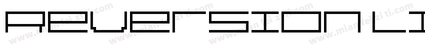 Reversion Light字体转换